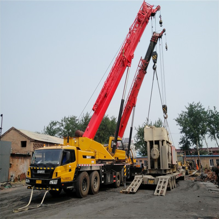 坡头附近大吊车出租|工地吊装设备租赁